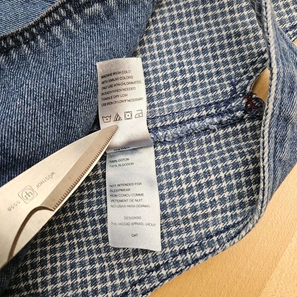 Vintage Baby Looney Tunes Overalls 2T 24 Mo Denim Bugs Bunny Jeans Choo Trains - Picture 9 of 12